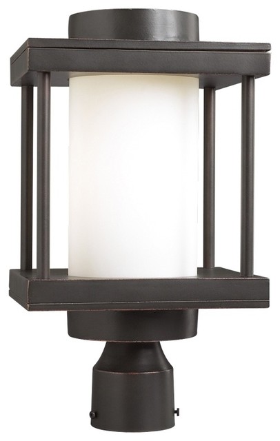 contemporary outdoor post lighting photo - 5