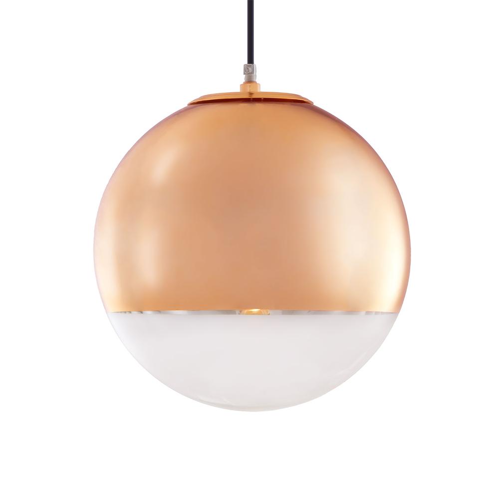 copper pendant lamp photo - 1