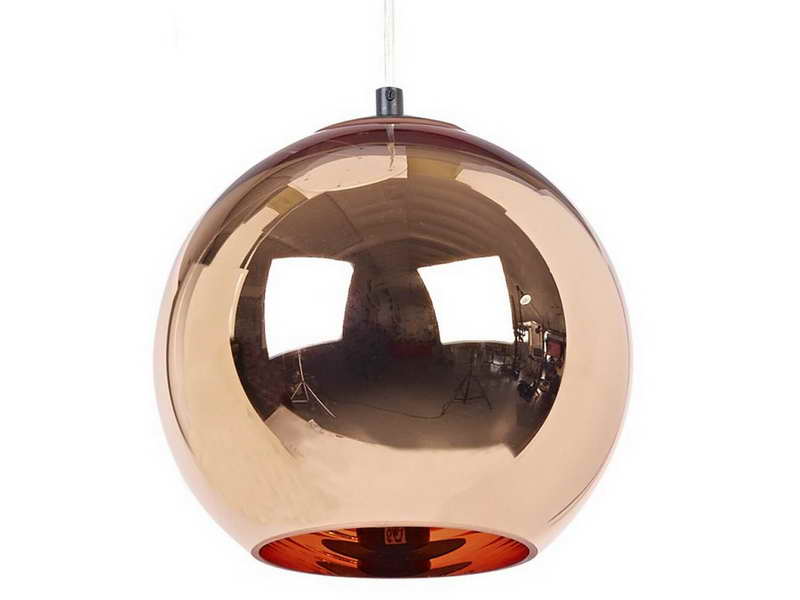 copper pendant lamp photo - 8