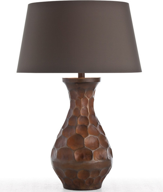 copper table lamps photo - 2