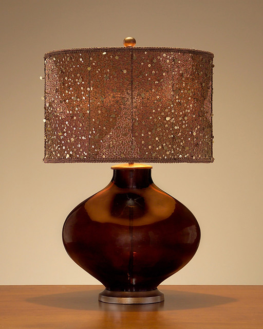 copper table lamps photo - 8