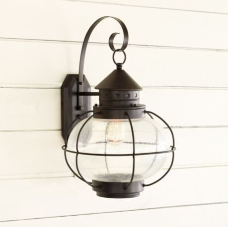 cottage style outdoor lighting photo - 2