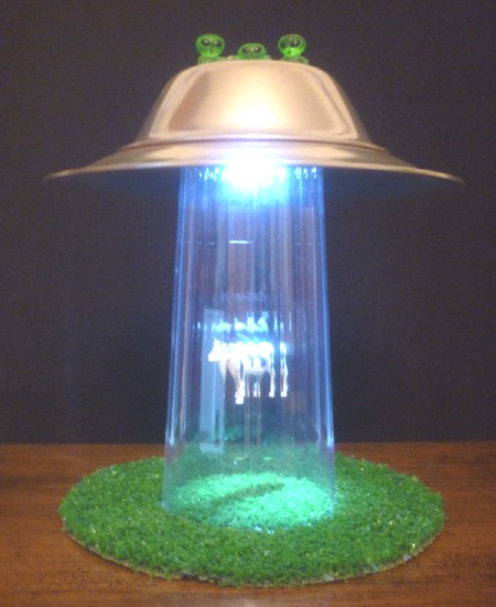 cow abduction lamp photo - 10