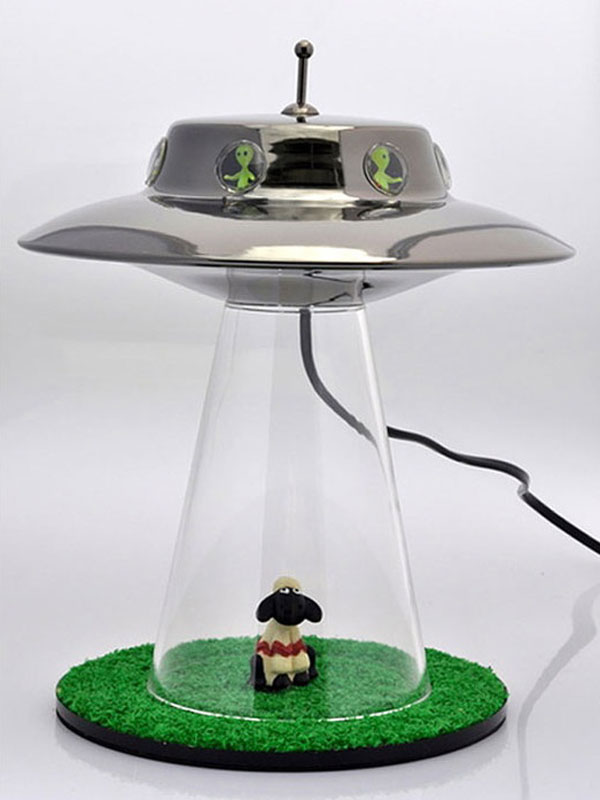 cow abduction lamp photo - 3