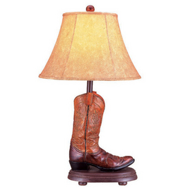 cowboy boot lamp photo - 1
