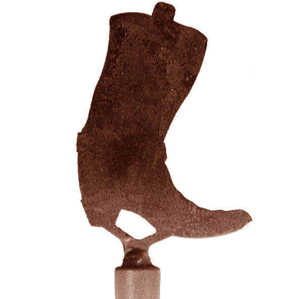 cowboy boot lamp photo - 3