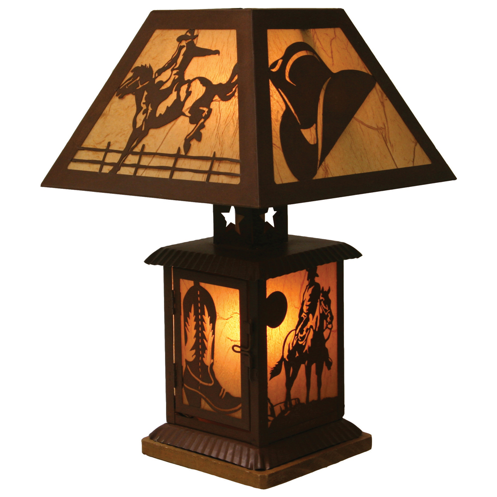 cowboy boot lamp photo - 7