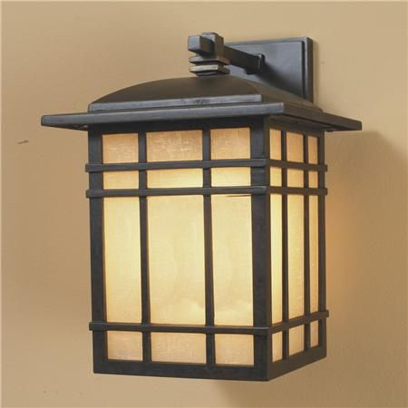 craftsman style outdoor lighting photo - 4