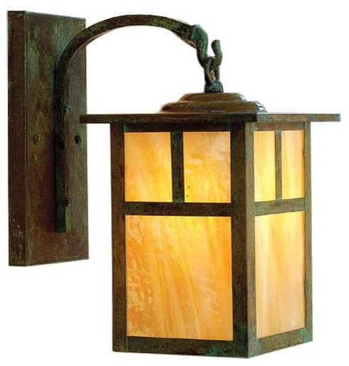 craftsman style outdoor lighting photo - 5