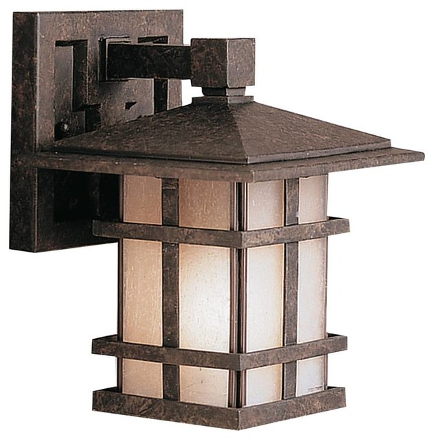 craftsman style outdoor lighting photo - 9