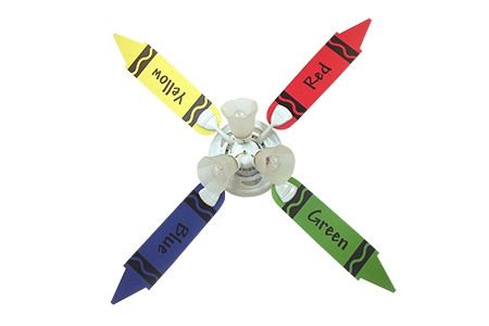 crayon ceiling fan photo - 2