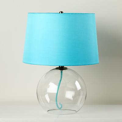 crystal ball table lamp photo - 10