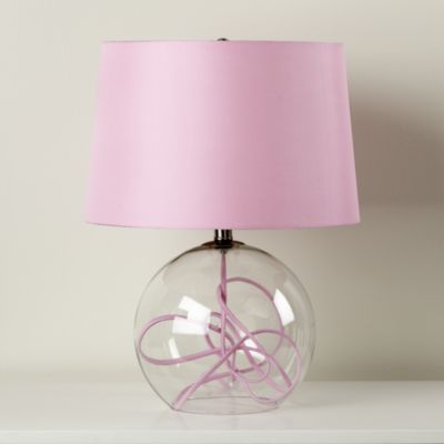 crystal ball table lamp photo - 4