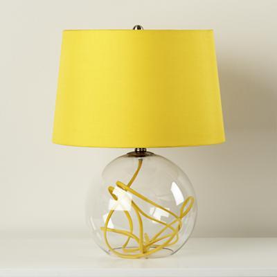 crystal ball table lamp photo - 8