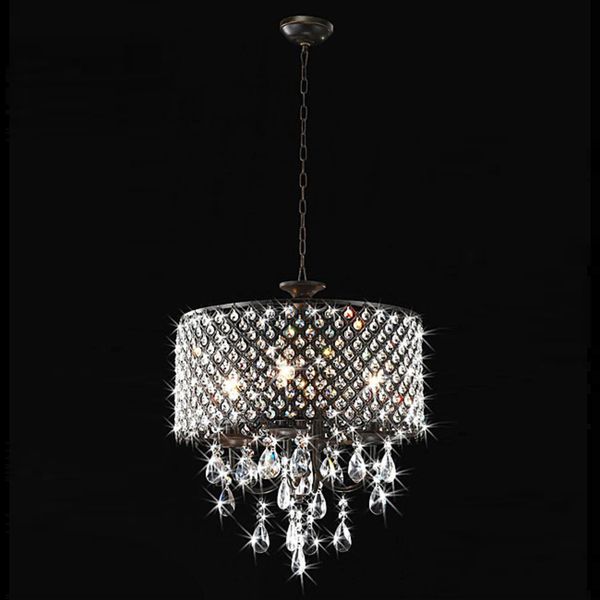 crystal ceiling fan light photo - 4