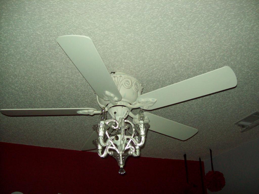 crystal ceiling fan light kit photo - 2