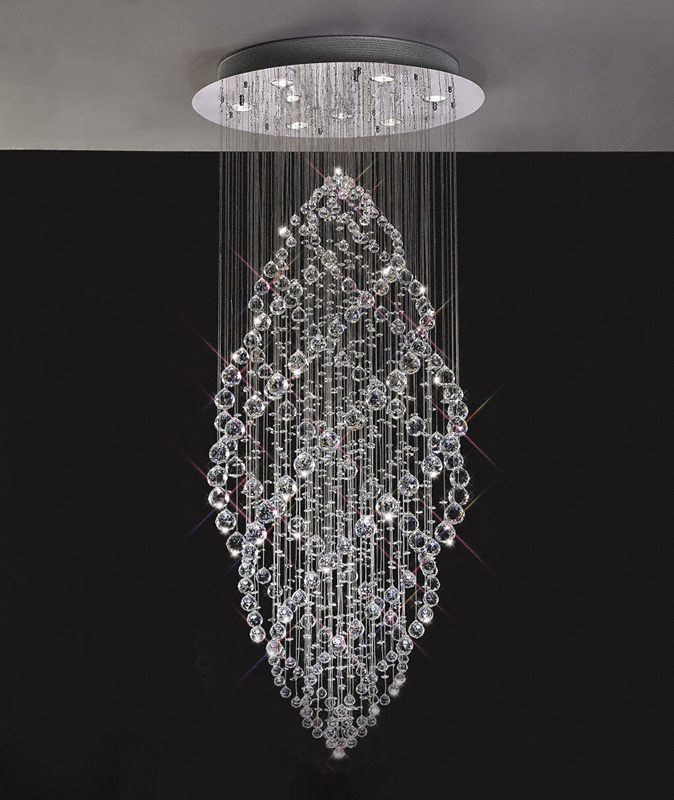 crystal pendant ceiling lights photo - 2