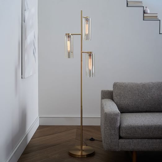 cylinder floor lamp photo - 5