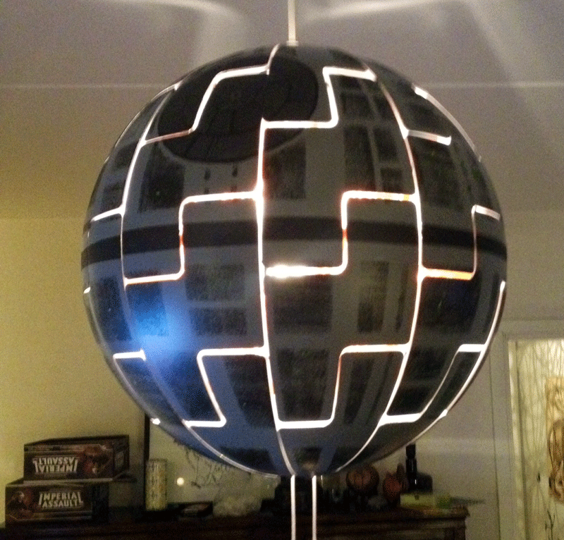 death star lamp photo - 2