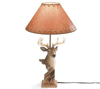 deer head lamp photo - 10