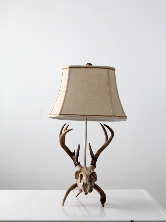 deer head lamp photo - 2