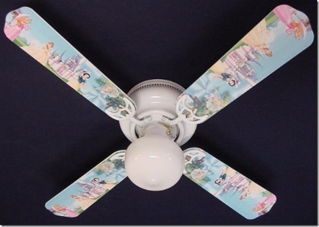 disney princess ceiling fan photo - 6