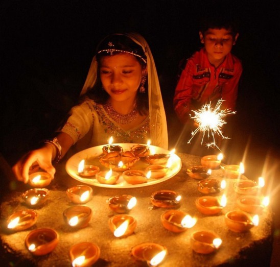 diwali lamps photo - 10