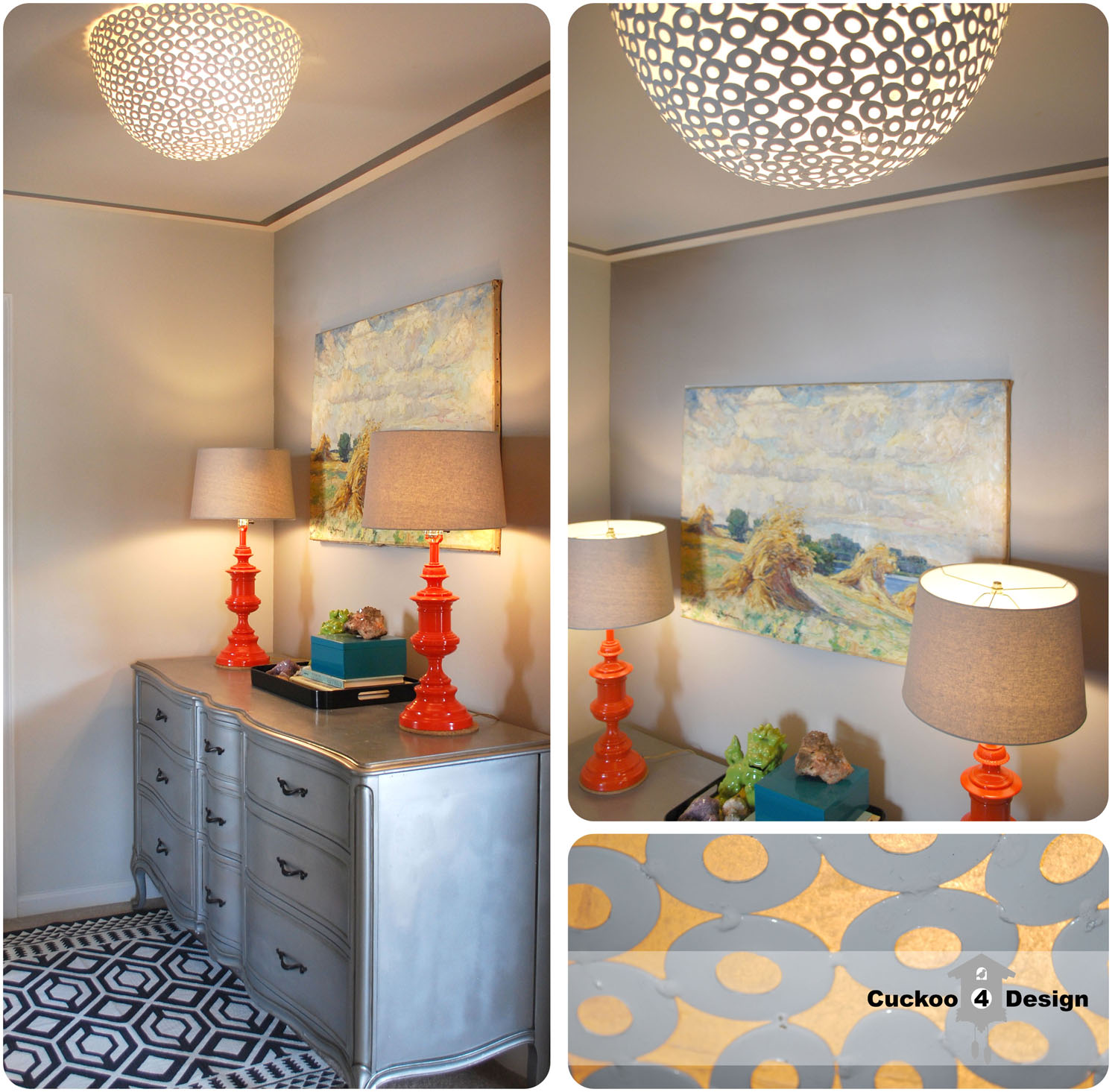 diy ceiling light shades photo - 5