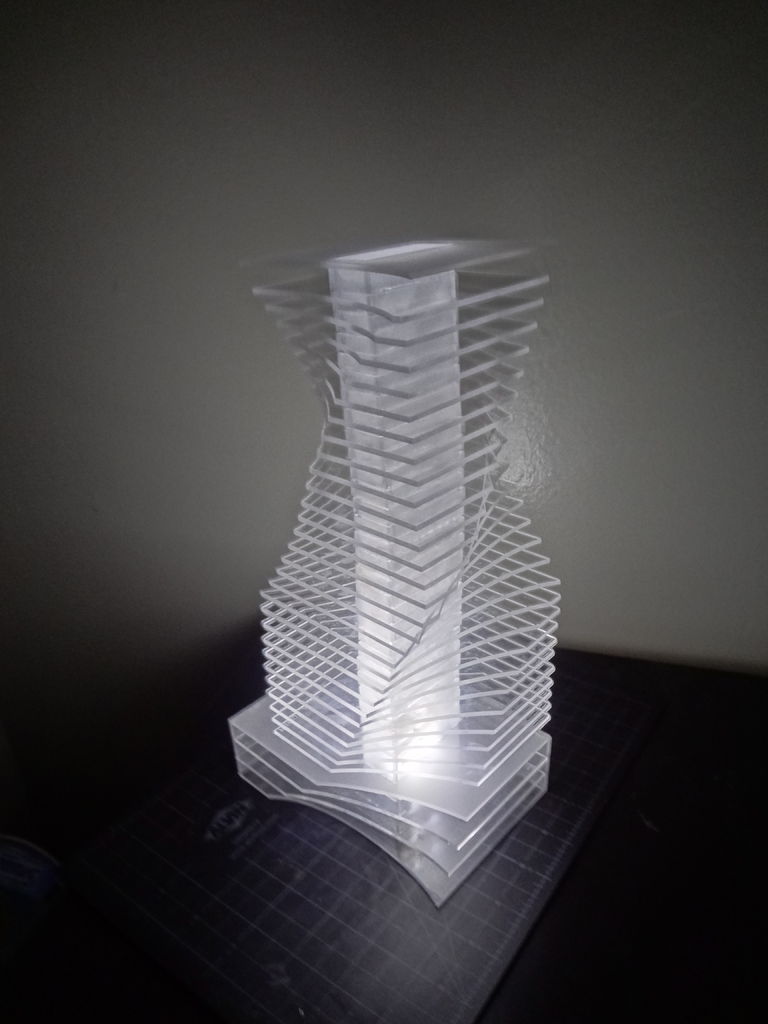 diy led lamp photo - 3