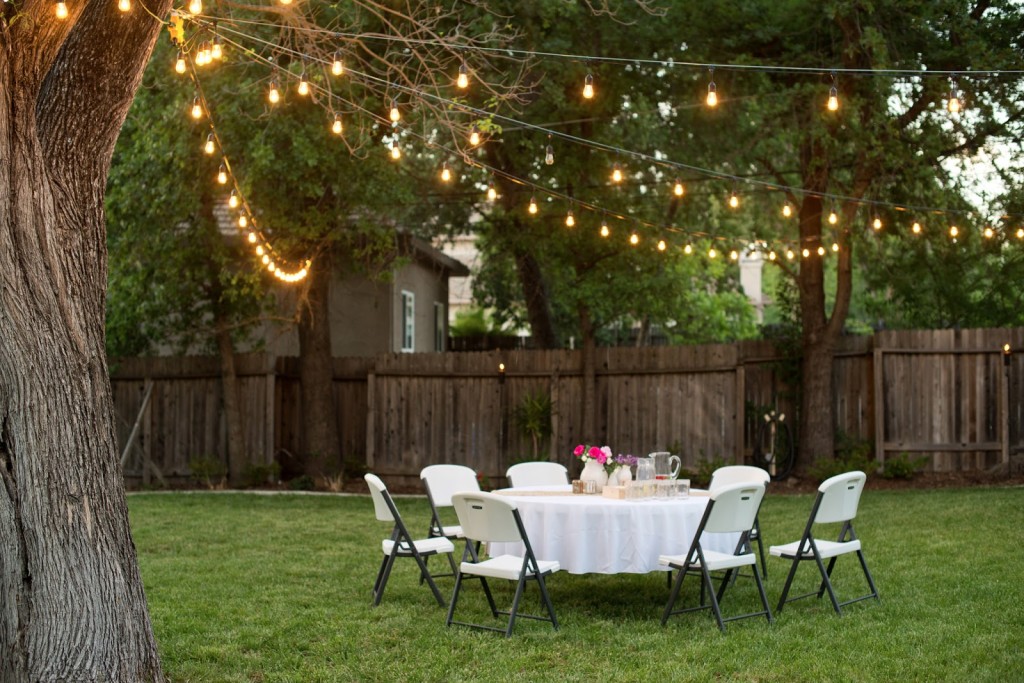 Diy outdoor party lighting - TOP 10 methods | Warisan Lighting