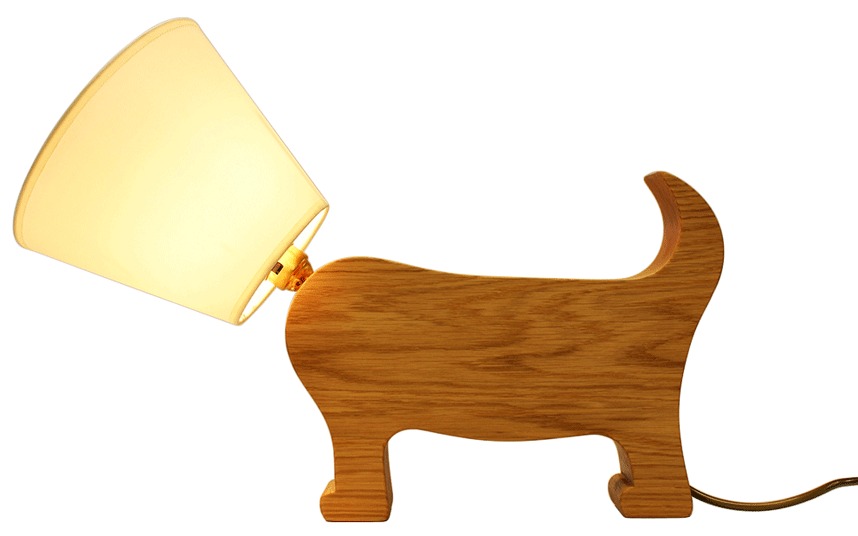 dog lamps photo - 3