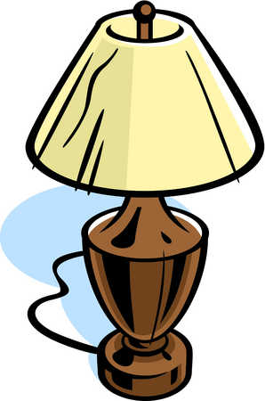 drawing of a lamp photo - 7