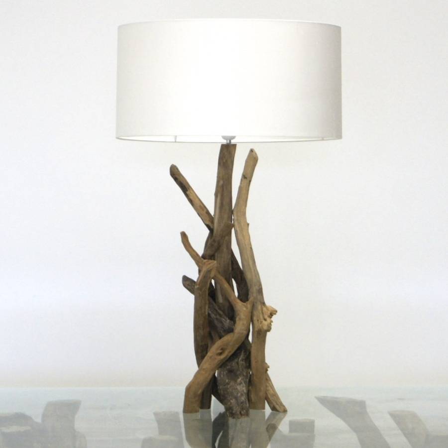 driftwood table lamps photo - 6