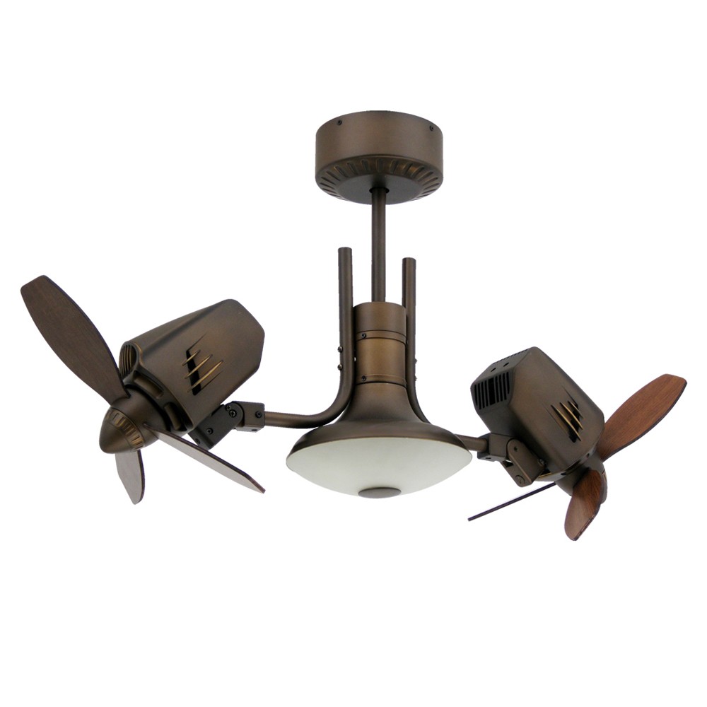 dual ceiling fans photo - 2