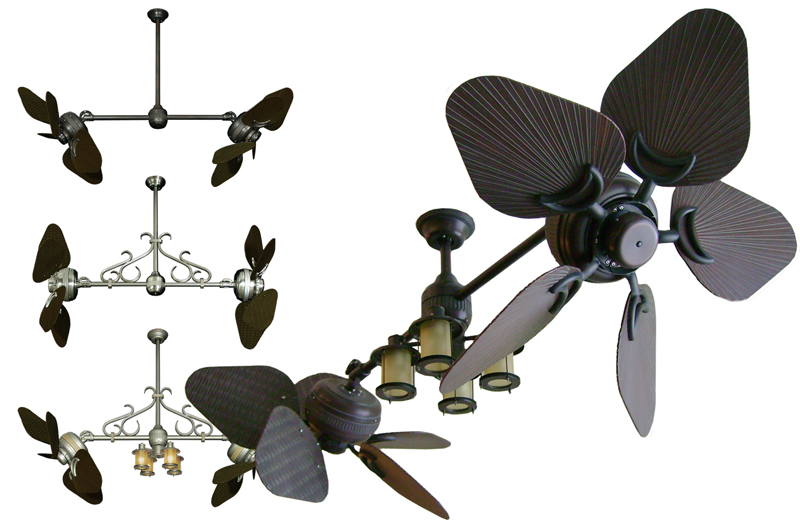 dual outdoor ceiling fans photo - 10