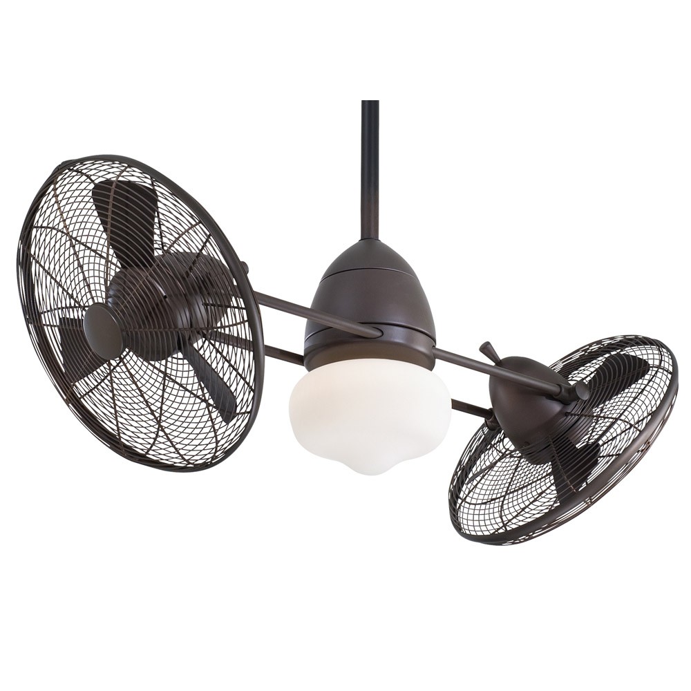 dual outdoor ceiling fans photo - 2