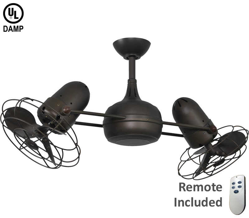 dual outdoor ceiling fans photo - 8