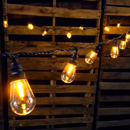 Edison outdoor string lights for decorating your home | Warisan Lighting