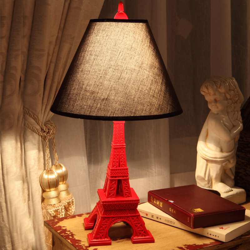 eiffel tower table lamp photo - 2