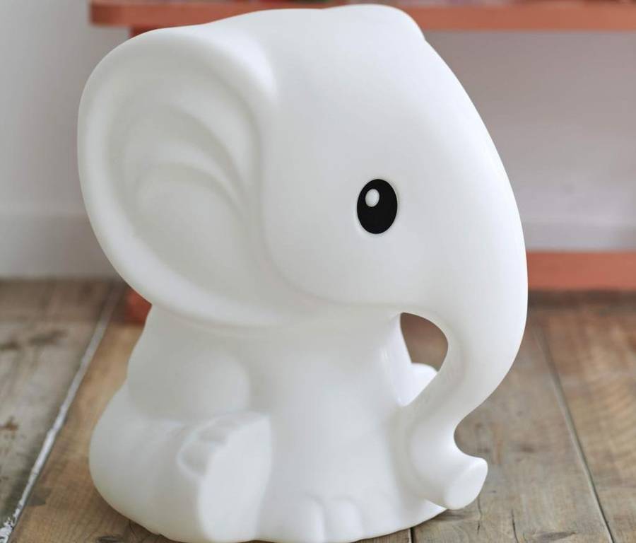 elephant lamp for nursery photo - 3