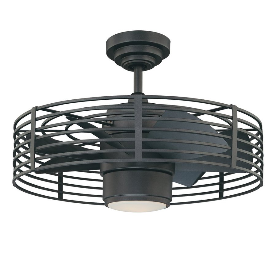 enclosed blade ceiling fans photo - 2