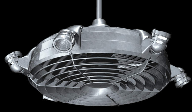 enclosed blade ceiling fans photo - 7