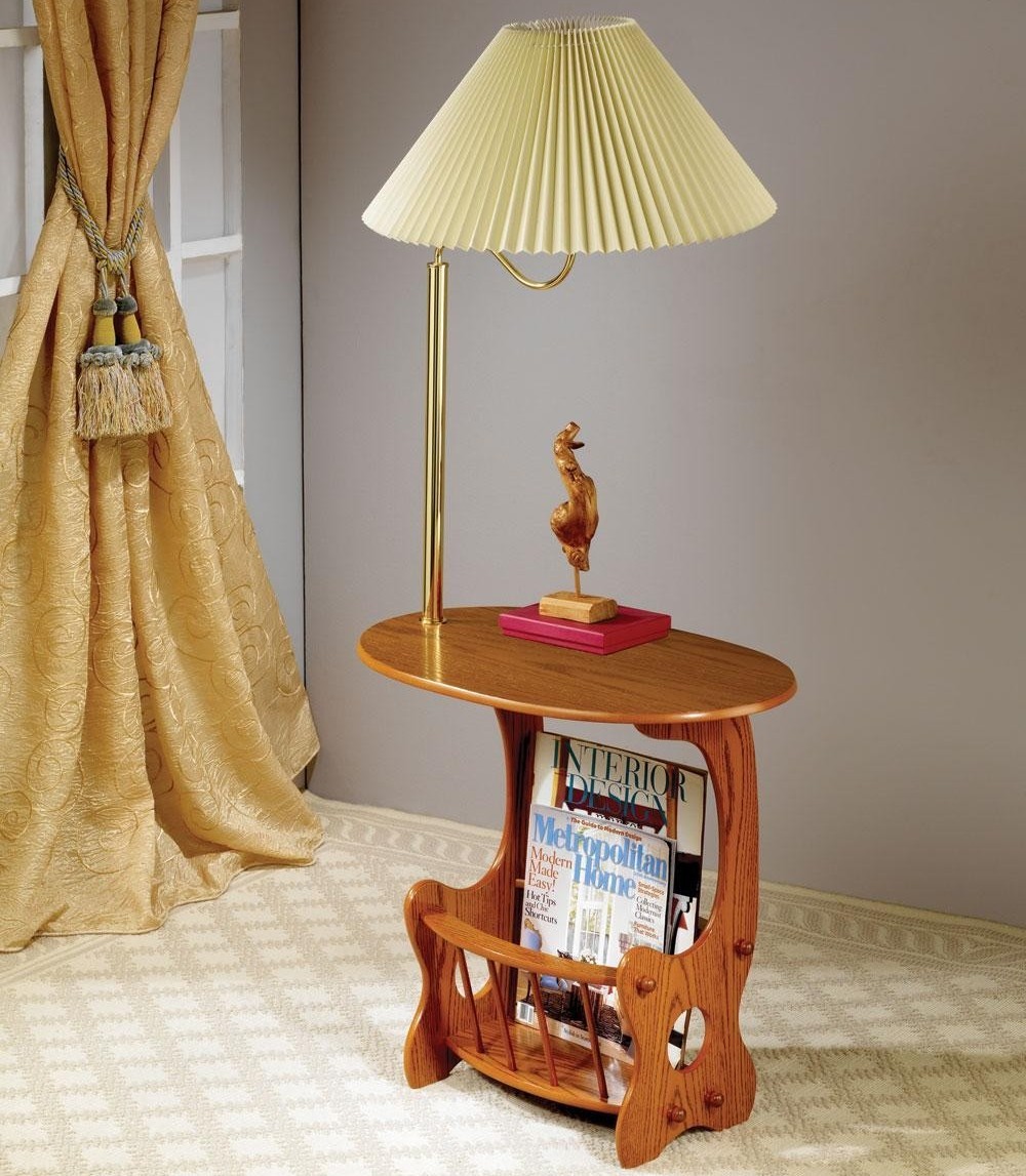 End table with lamp attached - 10 reasons to buy - Warisan Lighting