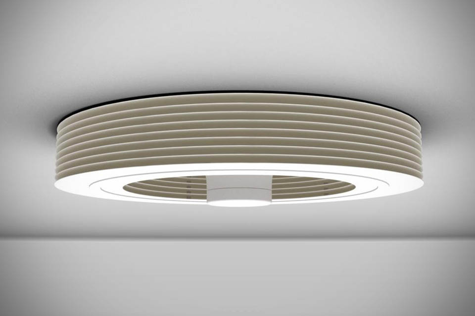 exhale bladeless ceiling fan photo - 8