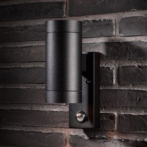 exterior wall lights with sensor photo - 10