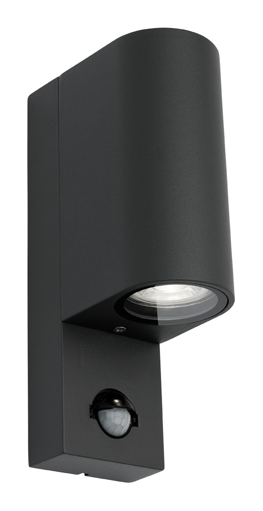 exterior wall lights with sensor photo - 6