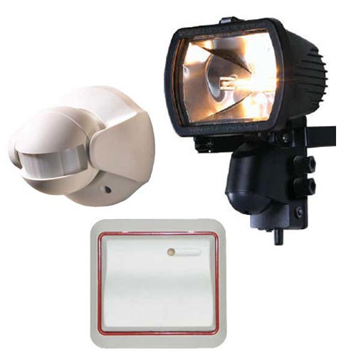 external wall lights with pir photo - 10