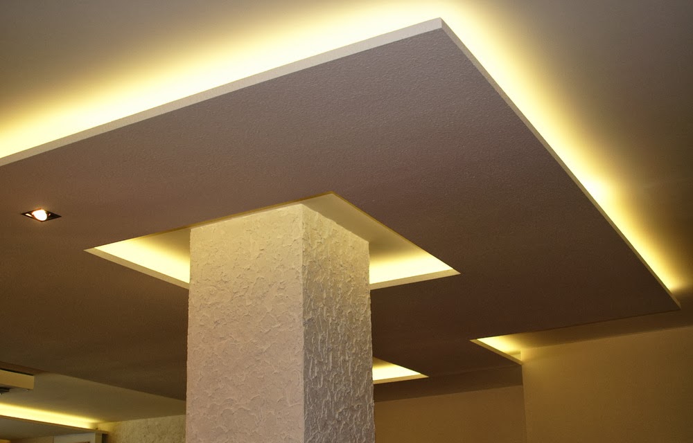 false ceiling lights photo - 3