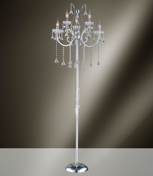 floor lamp chandelier photo - 2