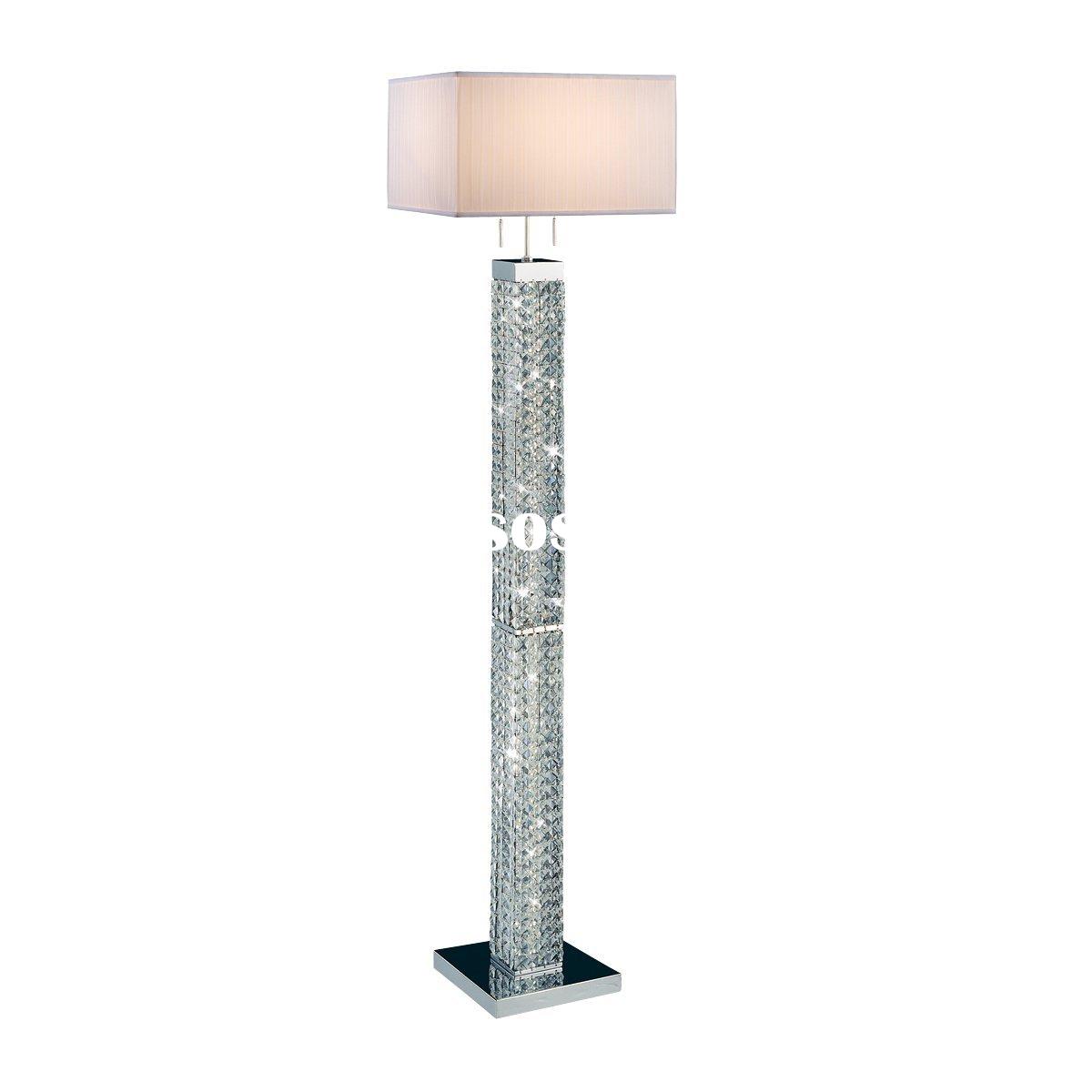 floor lamp crystal photo - 7